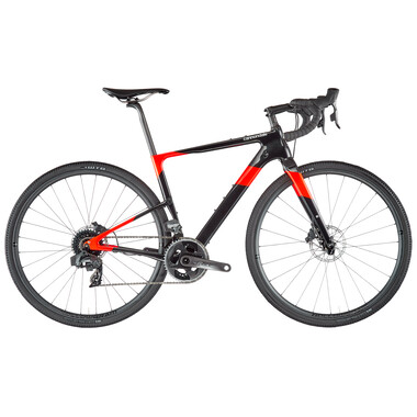Bicicleta de Gravel CANNONDALE TOPSTONE CARBON Sram Force eTap AXS 33/46 Negro/Rojo 2020 0